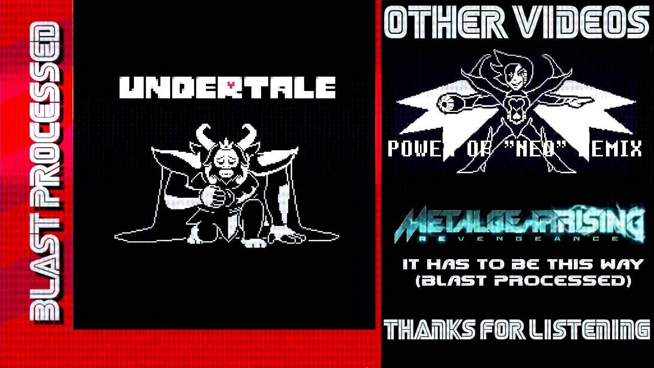 Undertale: ASGORE (Blast Processed)