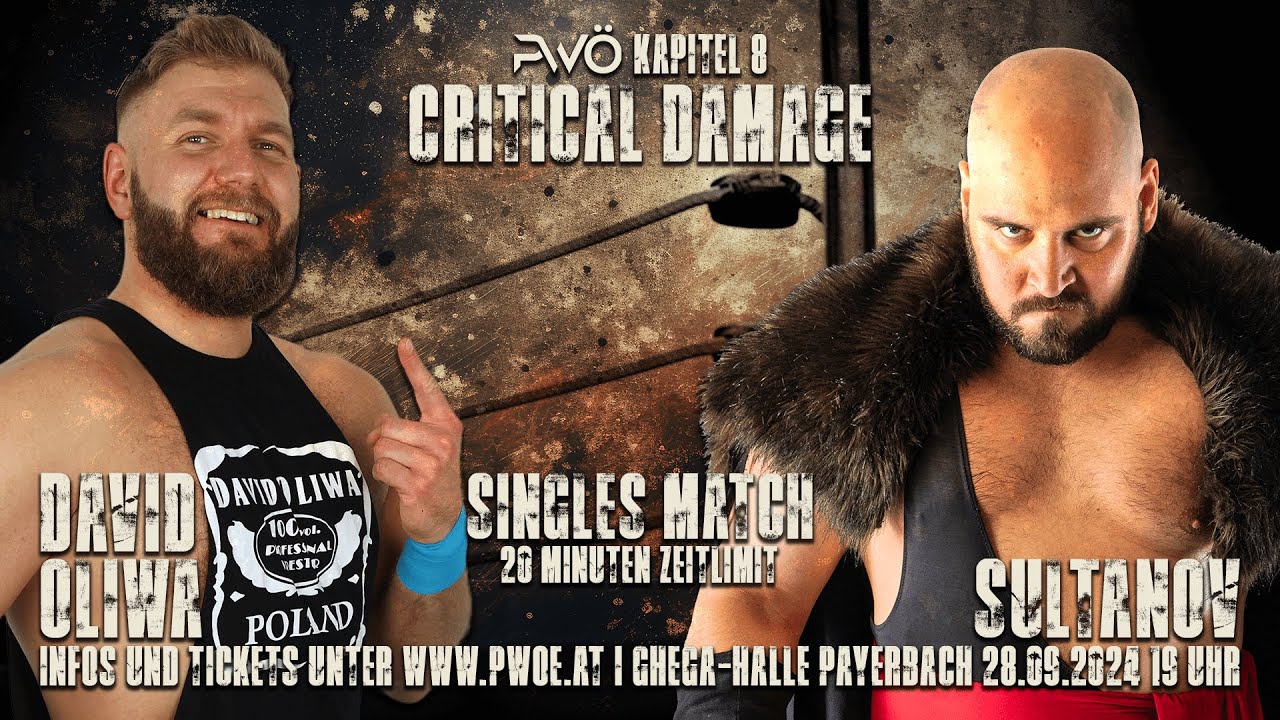 David Oliwa vs. Sultanov | PWÖ Chapter 8: Critical Damage 28.09.2024 | Sultanov's Final Match