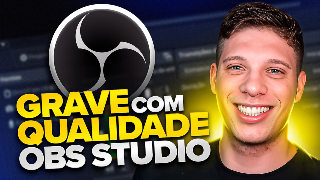 COMO GRAVAR VÍDEOS com OBS Studio PASSO A PASSO (Atualizado 2025) | Ian Worcman