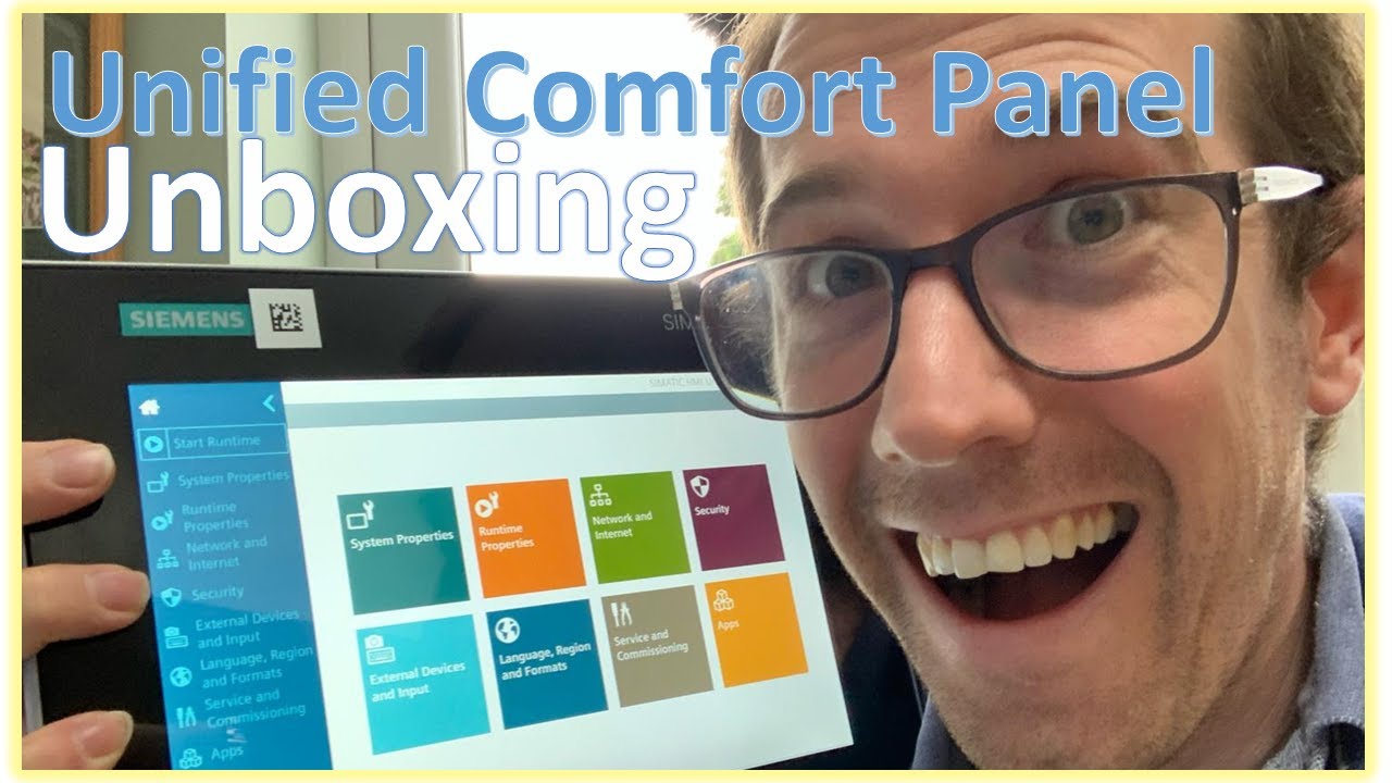 SIMATIC Unified Comfort Panel HMI - UNBOXING