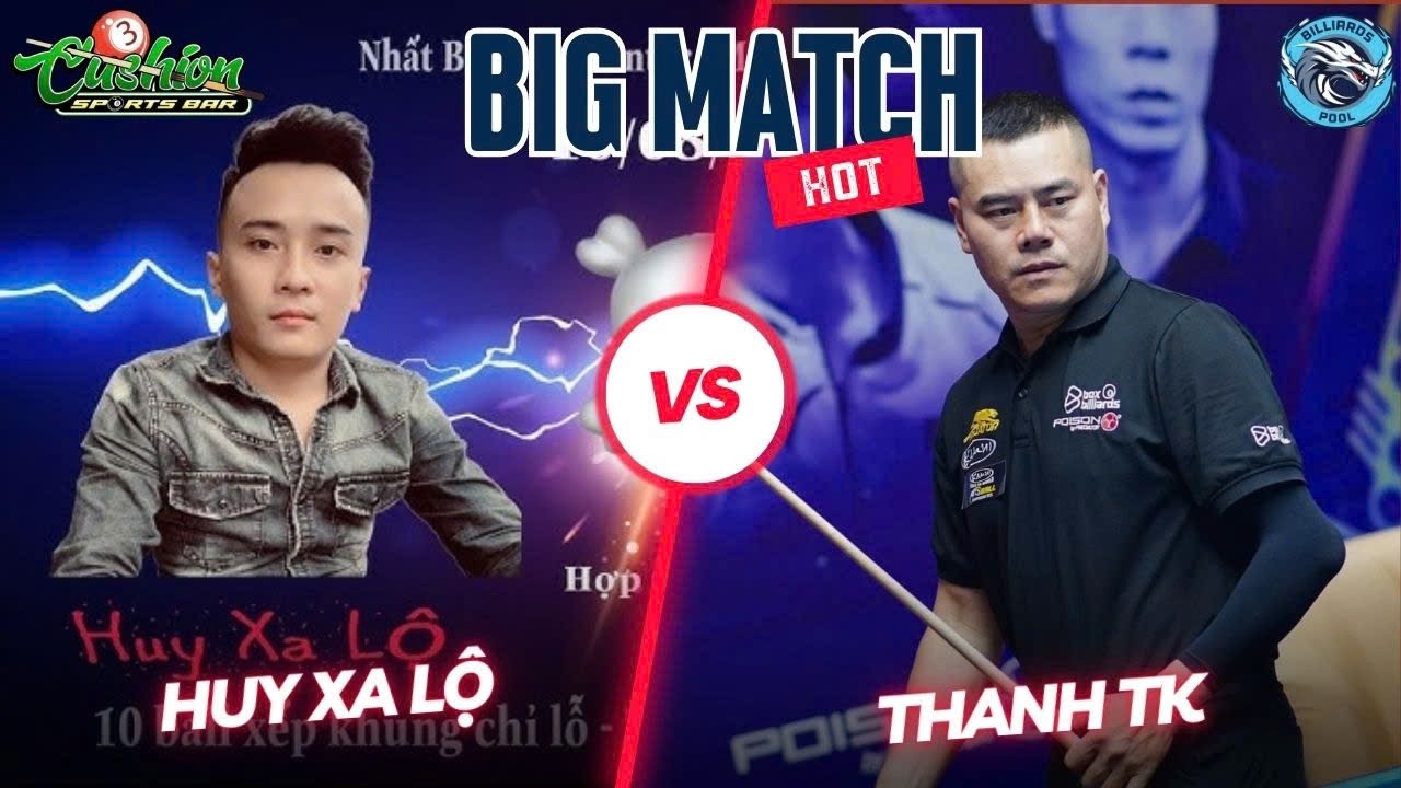 🔴BILLIARDS | HUY XA LỘ +3 VS THANH TK | RACE 20