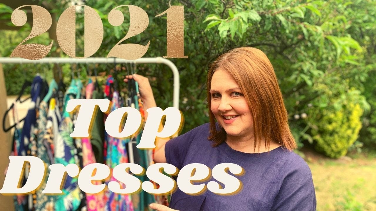 MY TOP 2021 HANDMADE DRESSES! Modelled for you!