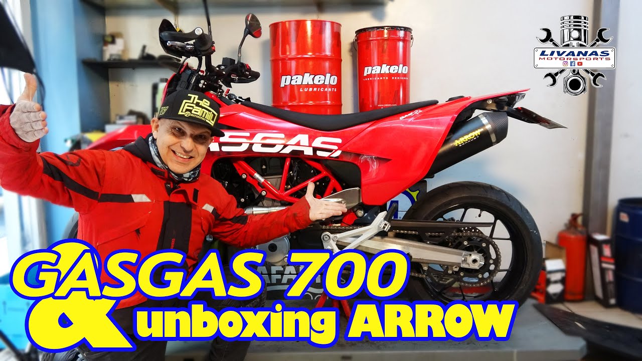 GASGAS 700 & unboxing ARROW