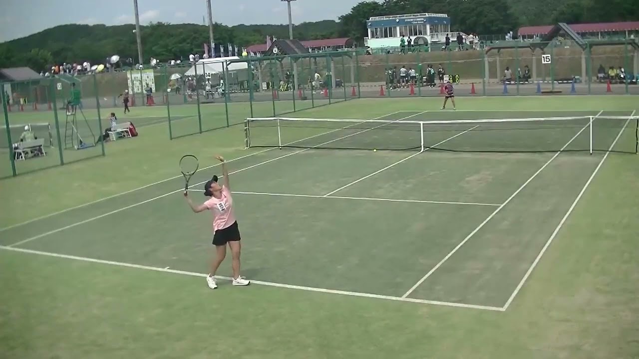 2023年IH テニス女子 団体 3回戦 3 浦和麗明 埼玉 x 城南学園 大阪 シングルス