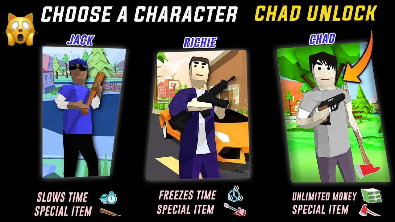 🔥 How to Unlock Richie & Chad Fast in Dude Theft Wars 😱 Chad Unlock Mission 