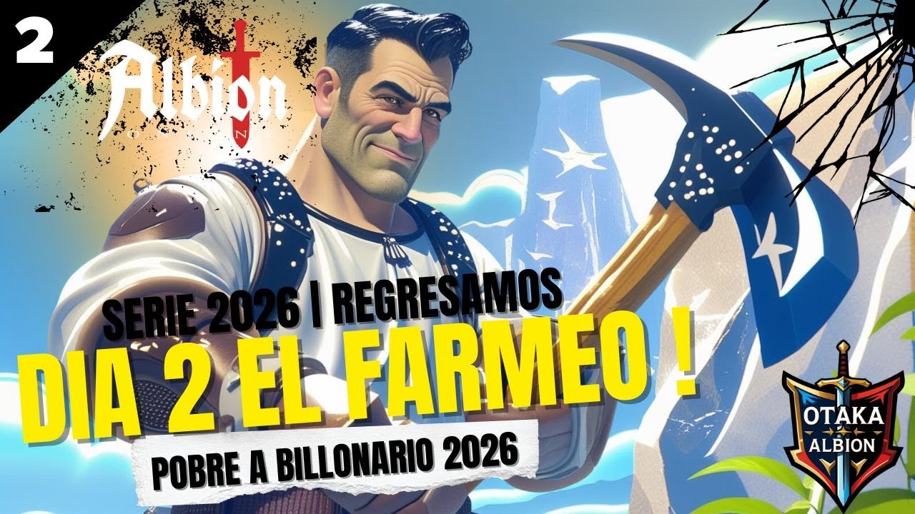 ALBION ONLINE 2026 |CAP 2 | COMENZAMOS EL FARMEO PARA MI ECONOMIA