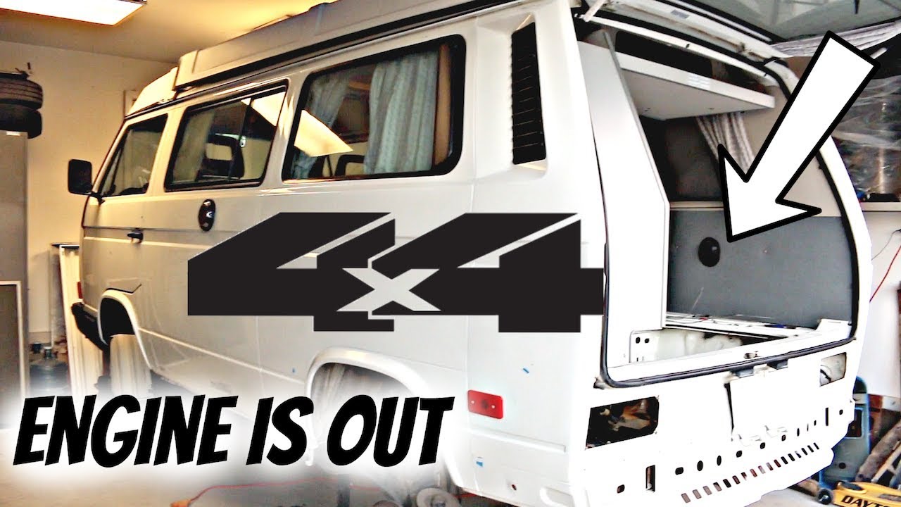 Vanagon 2wd to 4wd Syncro Conversion Pt.2