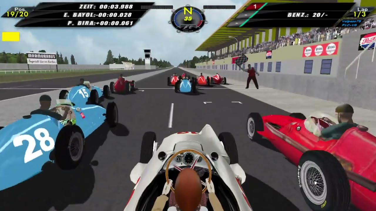 F1 Challenge VB 1954 Mercedes Avus 5% Race