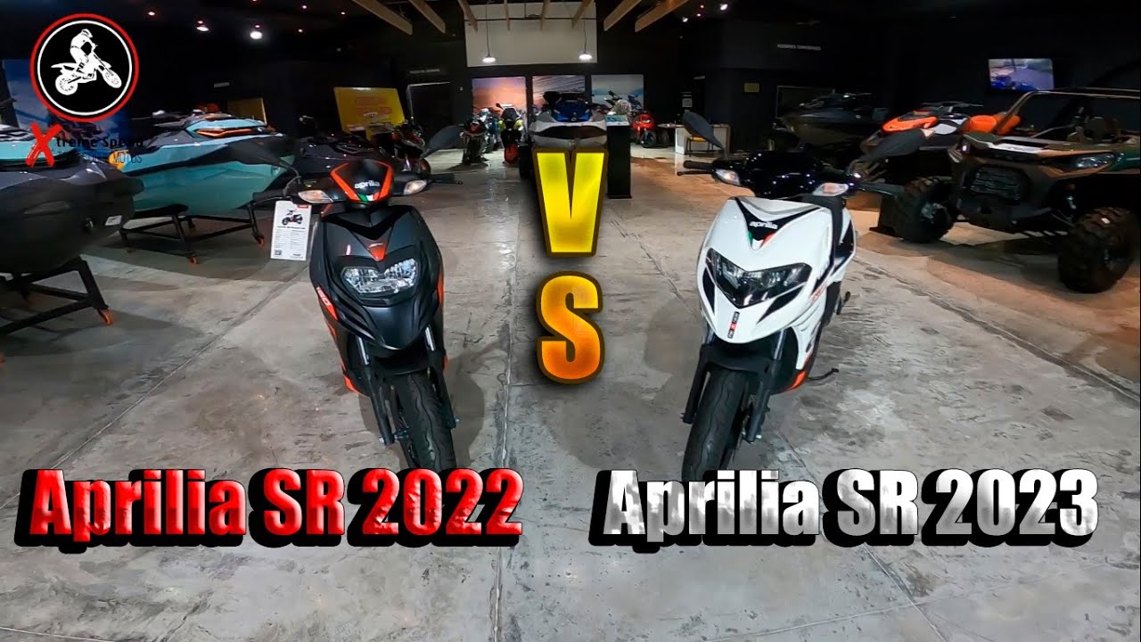 Comparativo APRILIA SR 160 2022 VS APRILIA SR 2023 │XTREME SPEED