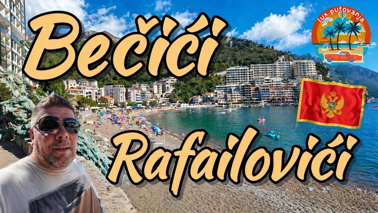 BEČIĆI | Rafailovići | Budvanska rivijera | Bečićka plaža | Montenegro | Crna Gora | 4K (UHD)