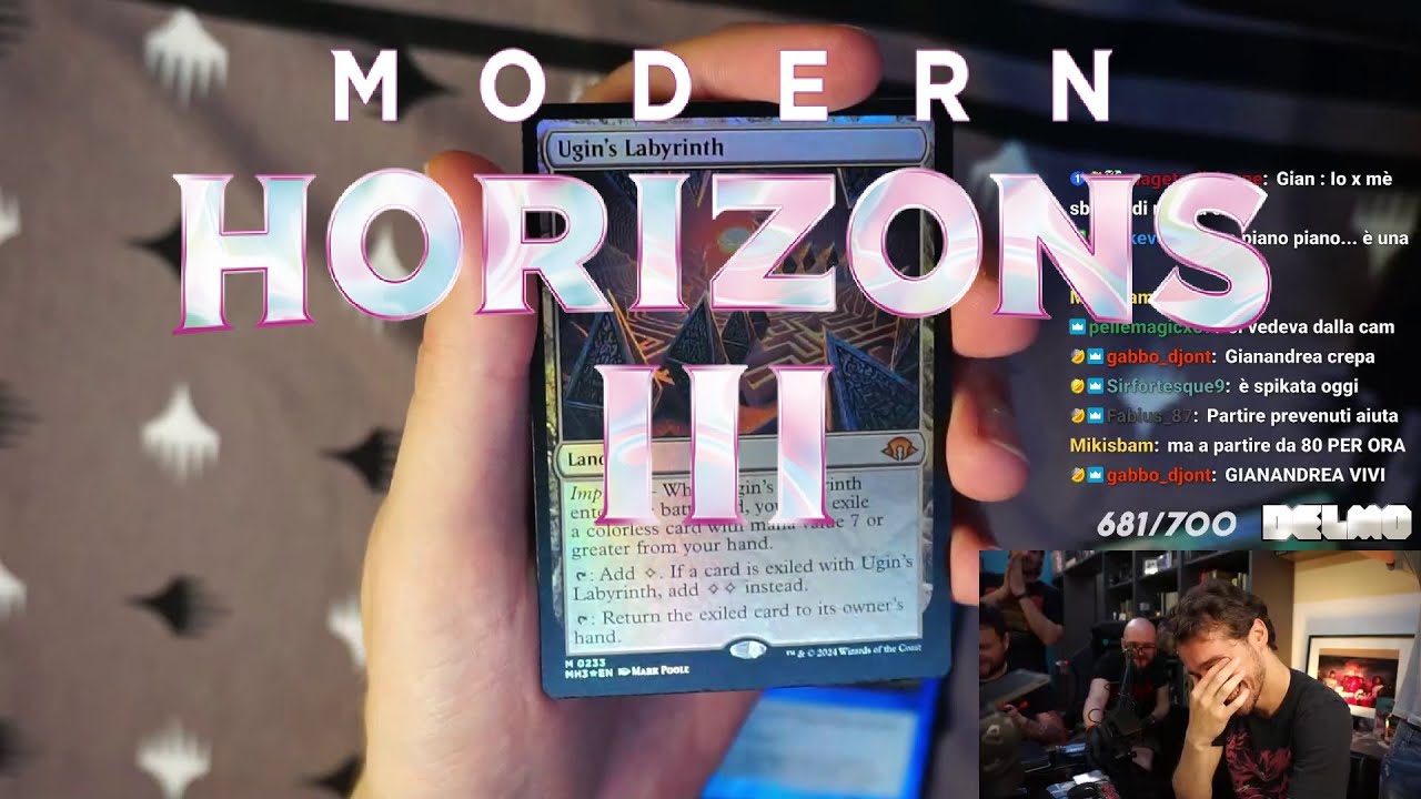 500 EURO DI ROBA - Unboxing Collector Magic Modern Horizons 3