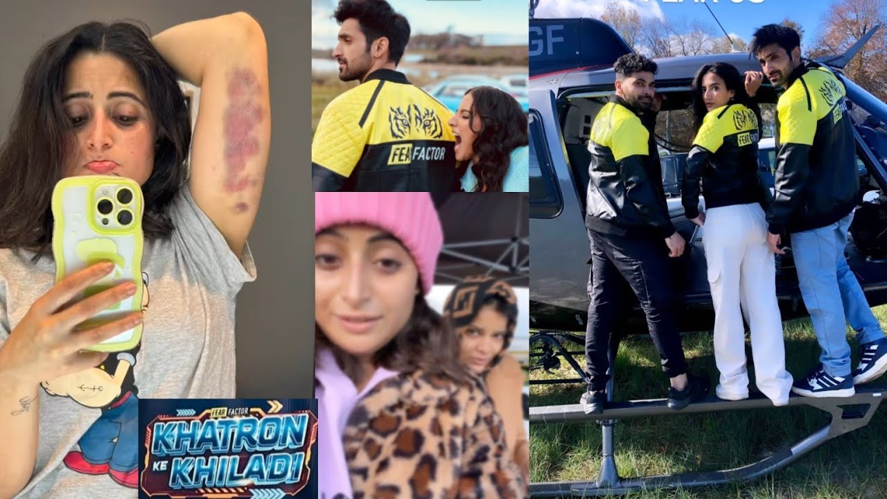 Khatron Ke Khiladi 13: Aishwarya INJURED in First Stunt| Shiv Thakare, Archana Behind the Scenes Fun