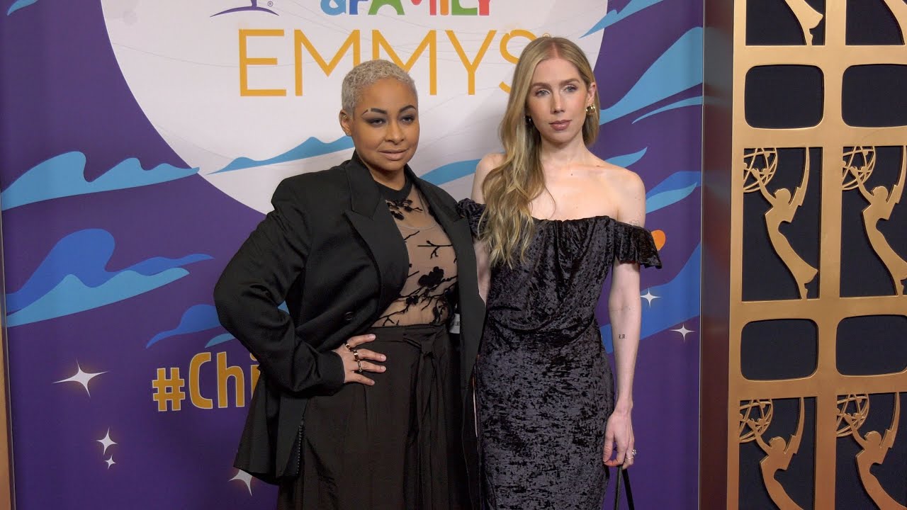 Raven-Symoné and Miranda Maday 2nd Annual Children and Family Emmy Awards Ceremony Red Carpet