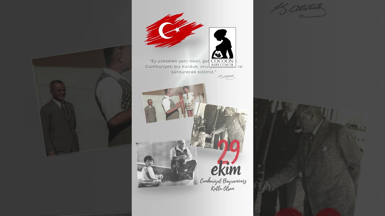 CocoonBaby ailesi olarak 29 Ekim Cumhuriyet Bayramımızı gururla kutluyoruz. #cumhuriyet #29ekim