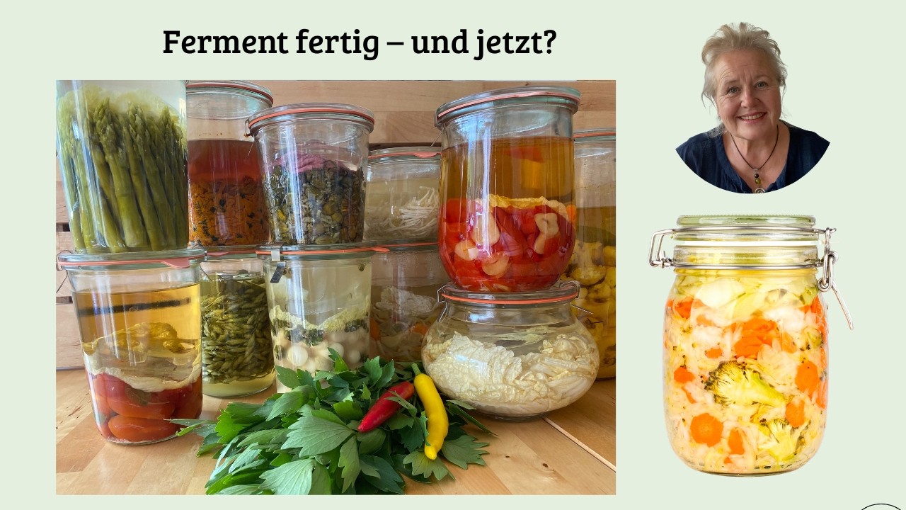 Nach der Fermentation: richtige Lagerung und Handhabung