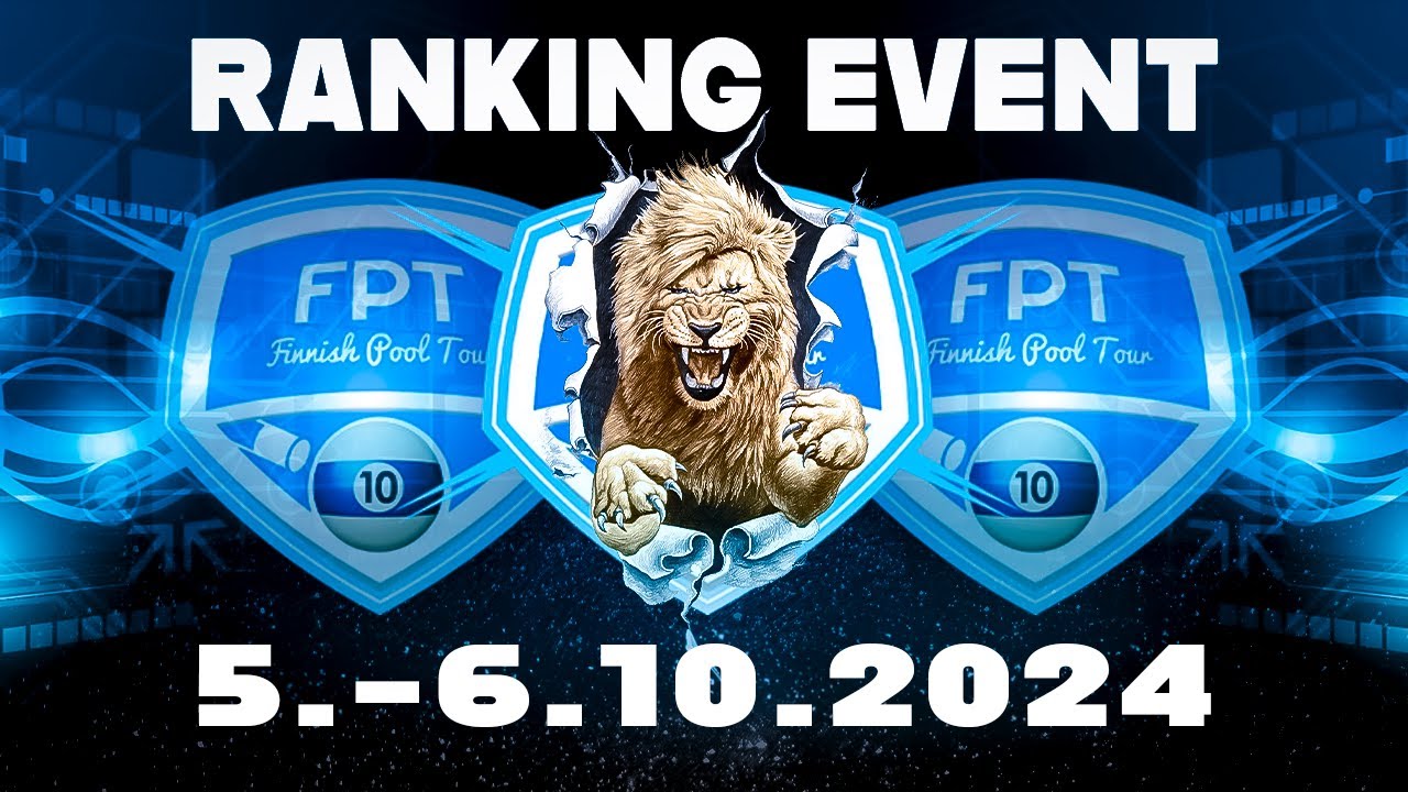 Tv-Table 1 - 16 CUP - Casper Matikainen vs Jani Siekkinen - FPT 10-ball Ranking Event