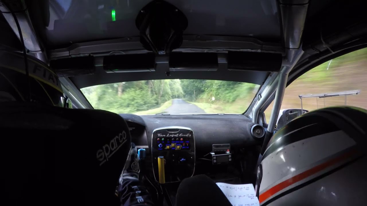 Rallye de la Cote Roannaise 23  Lafont / Collin Clio R3T
