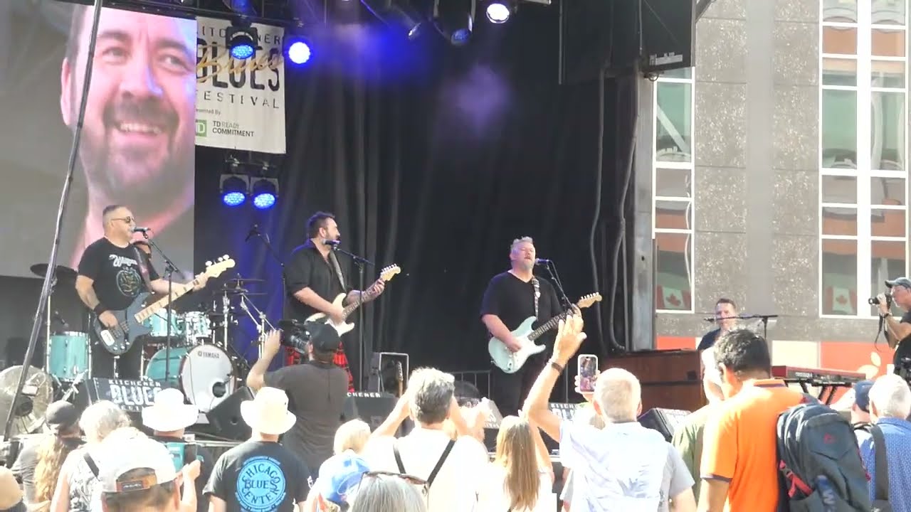King King - 2025 Kitchener Blues Festival - clip P1130187