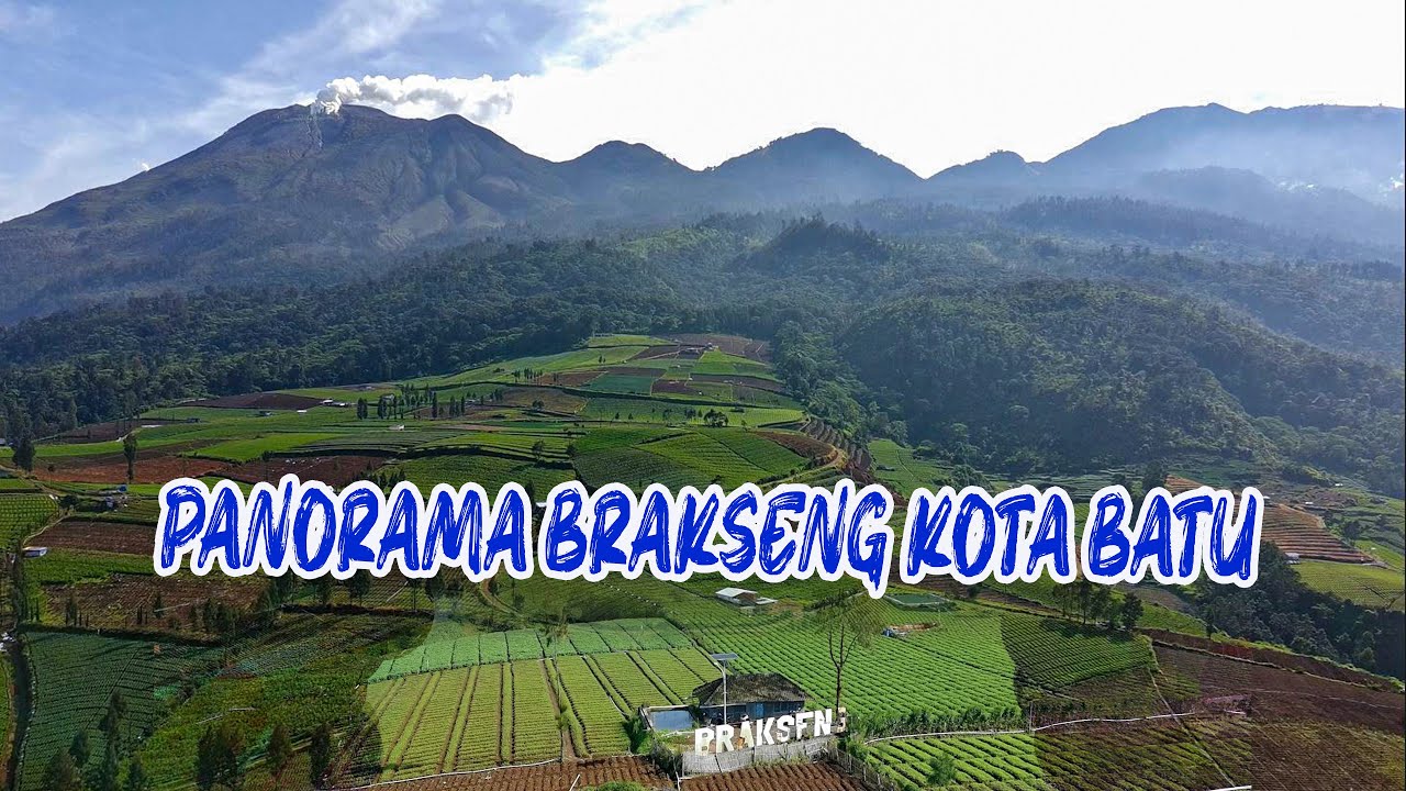 MELIHAT PUNCAK GUNUNG ARJUNO DAN WELIRANG DARI PANORAMA BRAKSENG KOTA BATU