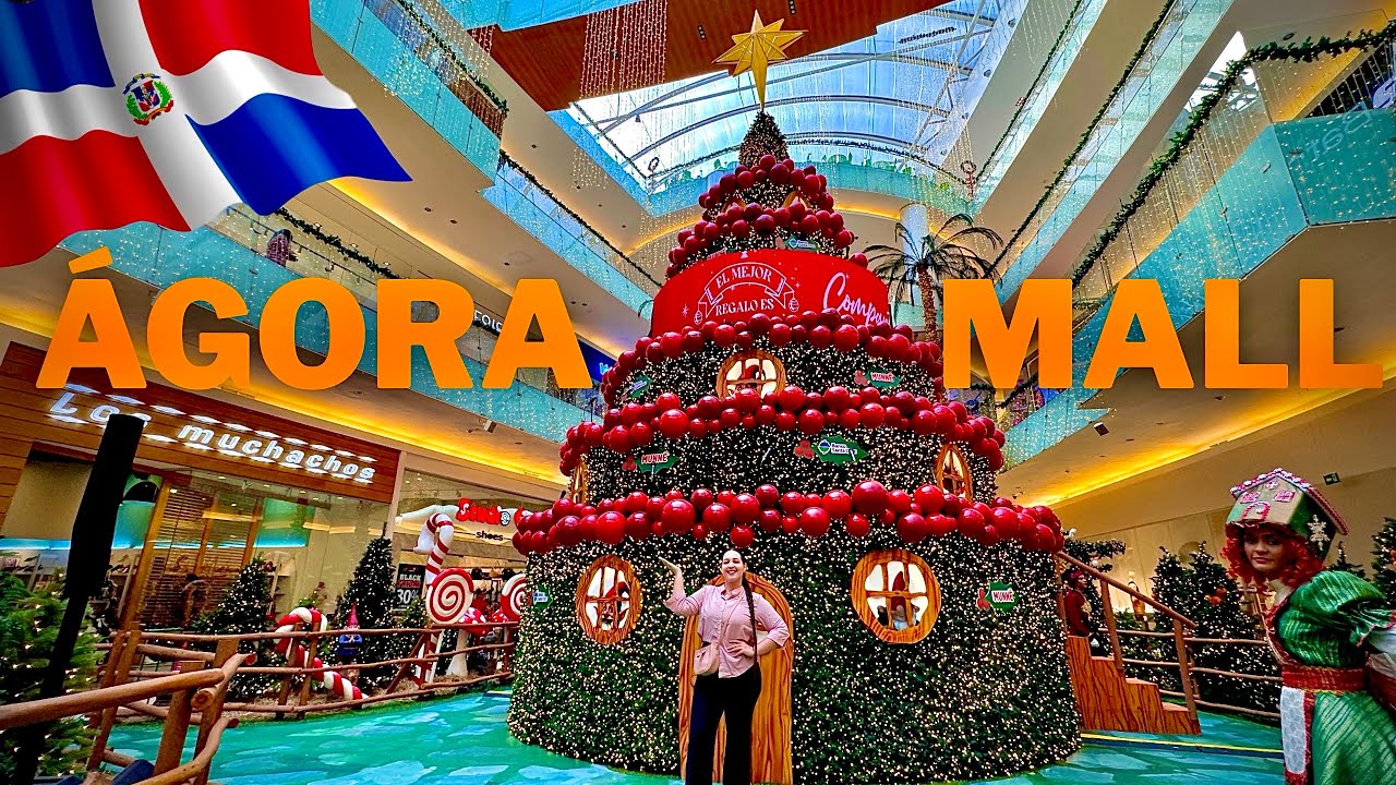 CUBANA REACCIONA por PRIMERA VEZ a ÁGORA MALL🇩🇴 El MEJOR de Santo Domingo… VLOGMAS #5 