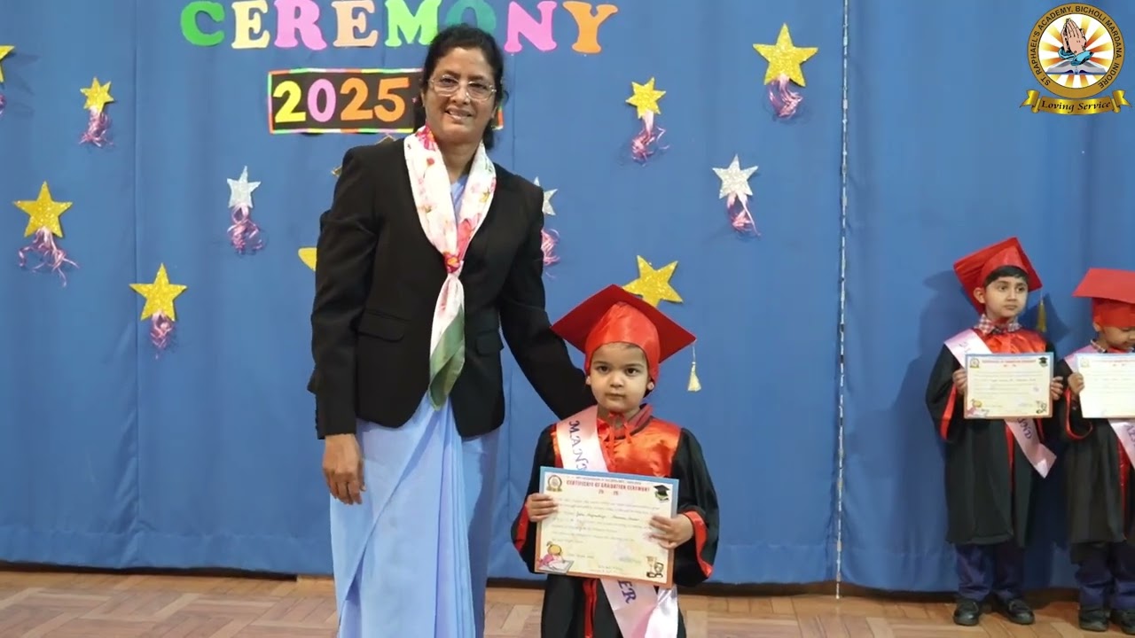 Gradation Ceremony (2026 ) at St. Raphael's Academy, Bicholi Mardana, Indore.