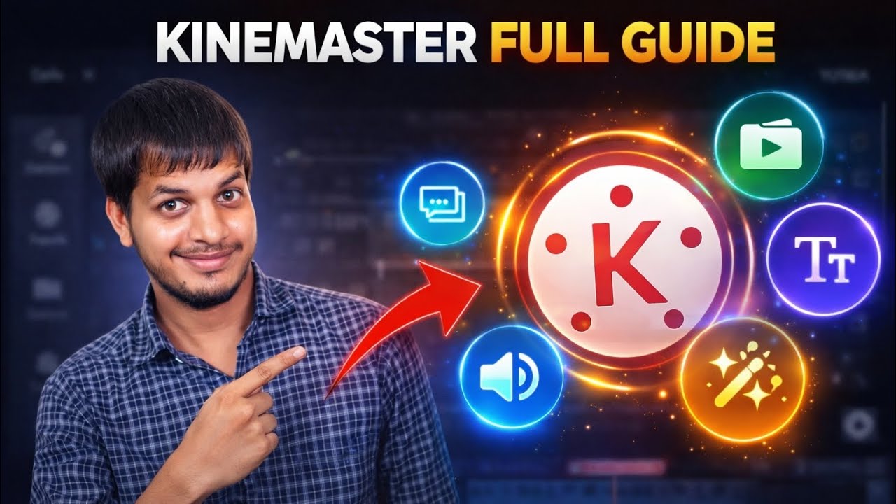KineMaster Kaise Use Kare 🔥 Full Guide 2026 Hindi | Beginner to Pro Tutorial
