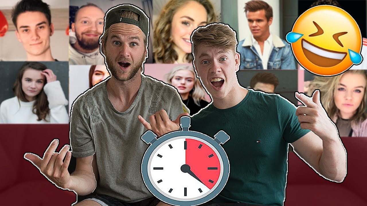 GÆT EN YOUTUBER PÅ 1 SEKUND!!