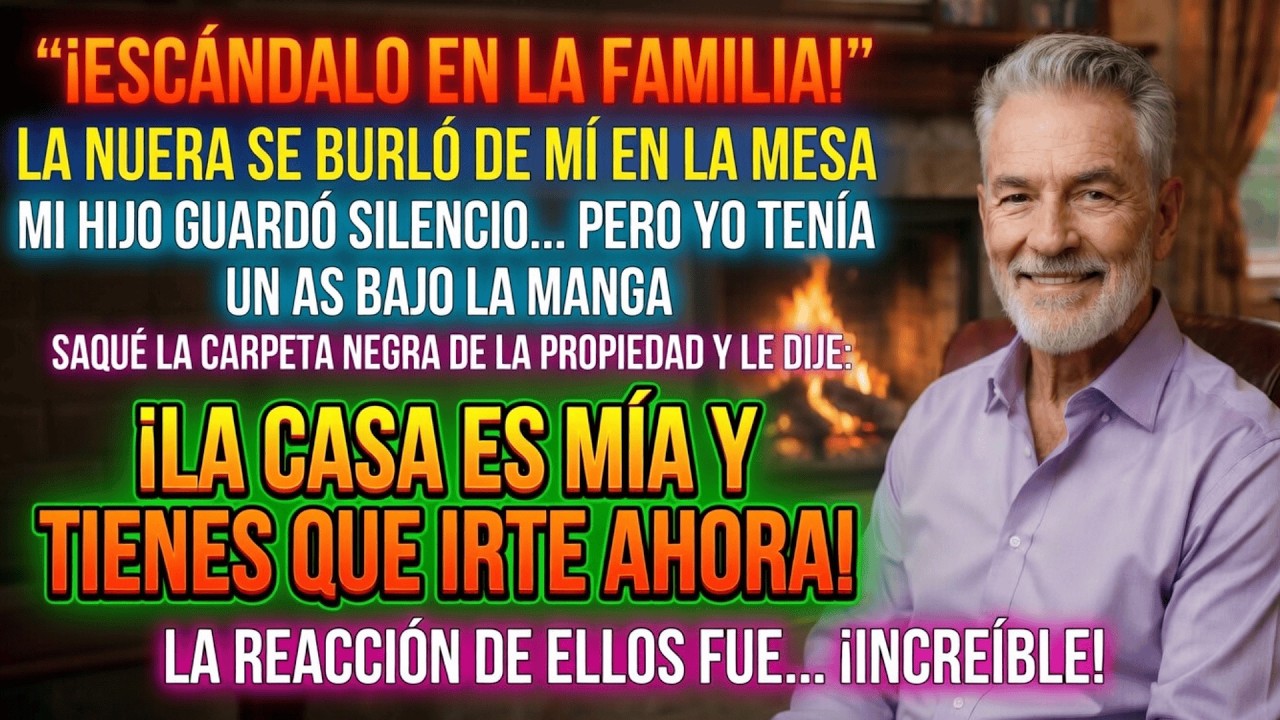 En La Cena Mi Nuera Sonrió Con Desdén Y Dijo 