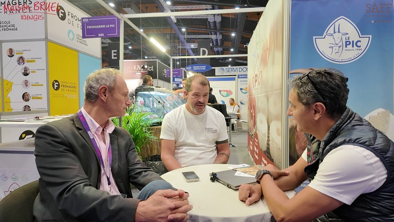 Vlog #–5 Mondial du Fromage 2025, par Rachid LASRI les fromages au lait cru bons pour votre santé !