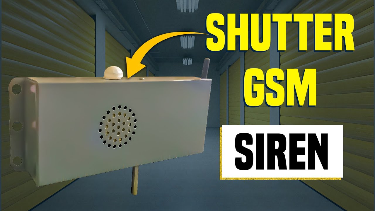 Shutter Gsm Alarm System / Security Sensor/Security Device/Full Information/Secure Your Shop