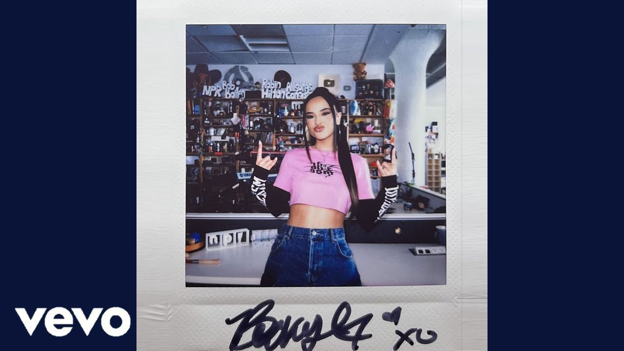 Becky G - BAILÉ CON MI EX (Tiny Desk Concert | Official Audio)
