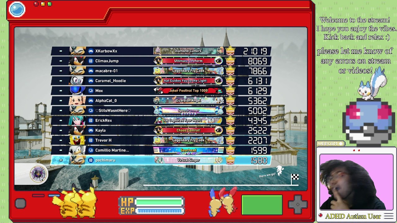 doing some gaming and chilling!