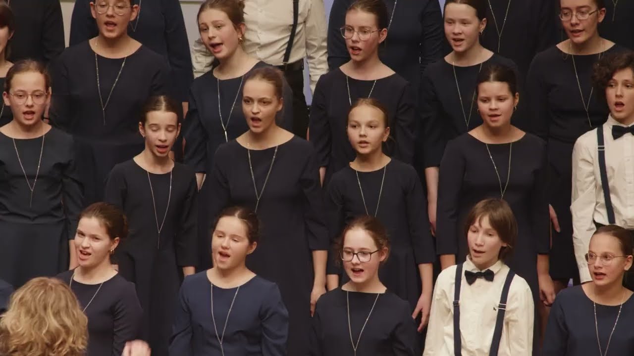Jonė Girdzijauskaitė-Pocienė  - Trys sutartinės | Vaikų choras Ugnelė