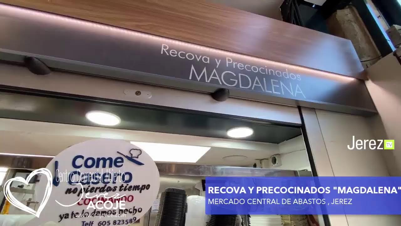 ¡BUENÍSIMO!! De compras en el Mercado de Abastos, Recova y Precocinados Magdalena #JerezTV #Jerez…