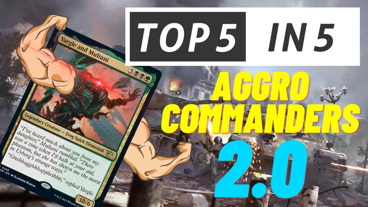 Топ-5 самых агрессивных командиров EDH &mdash; Часть 2 | Казуальный и cEDH? | MTG |