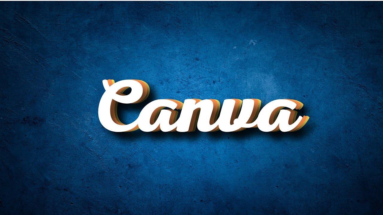 СОЗДАЙТЕ 3D ТЕКСТ В CANVA.