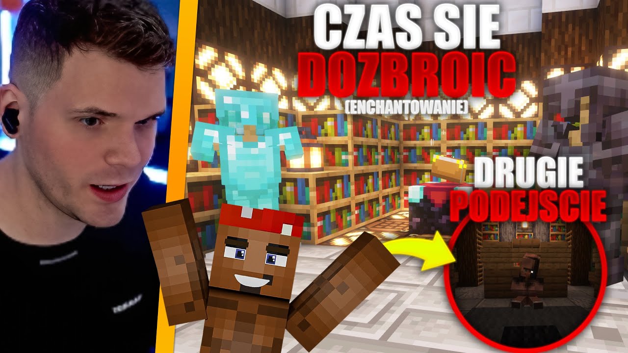 GUCIO | MINECRAFT: Cave Horror Project #5 CZAS SIE DOZBROIĆ! | NAJLEPSZE MOMENTY STRIMA #866