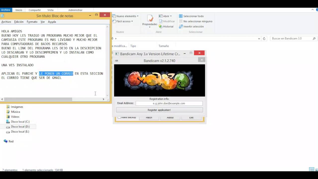BANDICAM 3.0 FULL (100% EFECTIVO) JULIO 2016