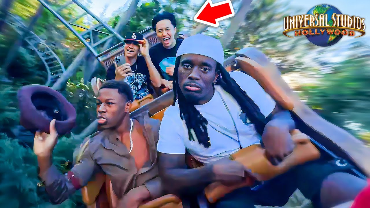Kai Cenat Took Us To Universal Studios For The First Time!