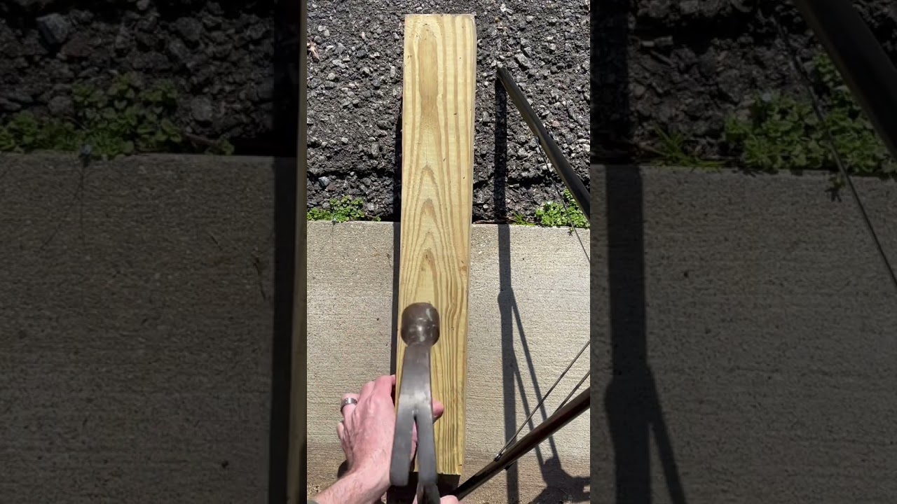 Old Estwing vs New Stiletto #hammer #old #new #titanium #viral #steel #vs #tools #cool #work