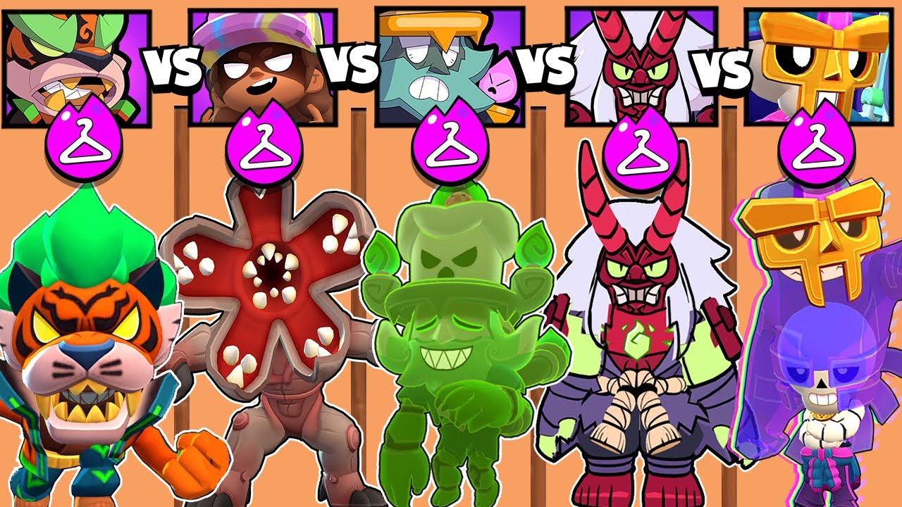 THE BEST BRAWLER with NEW HYPERCHARGE SKIN? | SHADOW TIGER LEON | BRAWL STARS