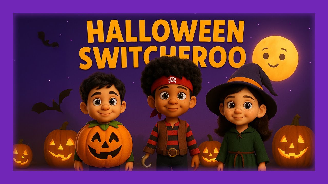 Halloween Costume Switcheroo for Toddlers | Sing along
