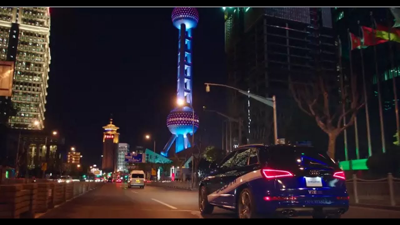 Delphi Automated Driving Demo in China