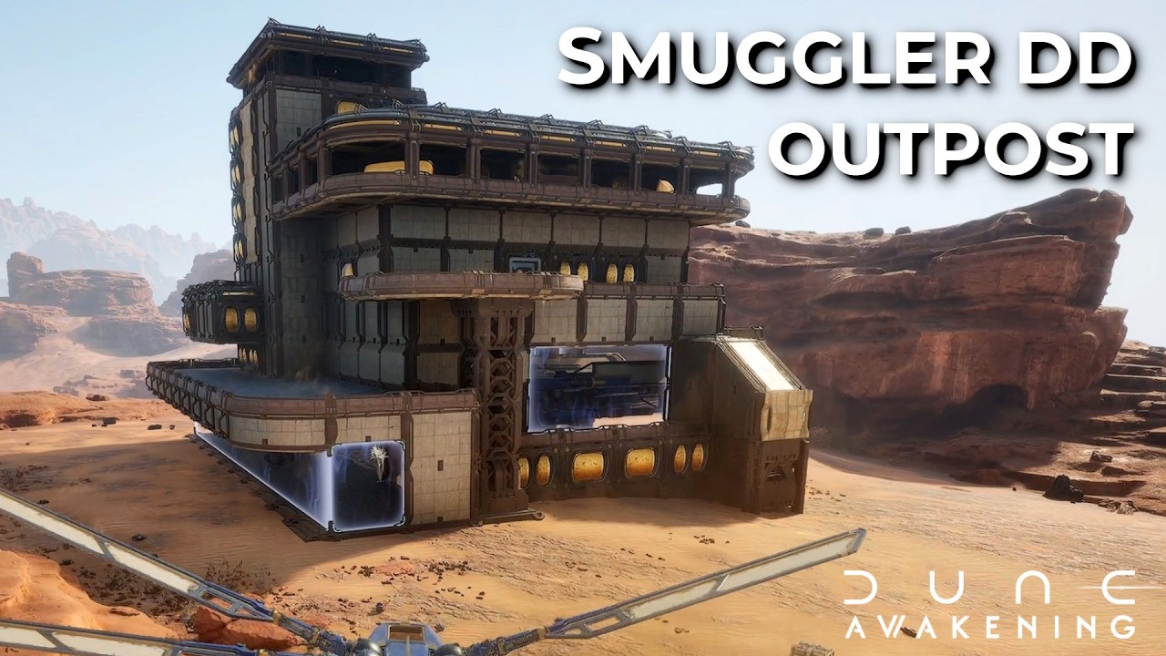 Smuggler Outpost | Dune: Awakening | Speed Build