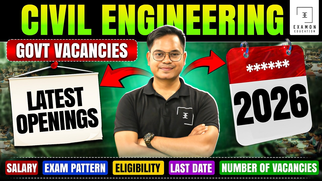 Civil Engineering Govt Jobs 2026 🔥 Latest Vacancy, Salary & Eligibility Full Details