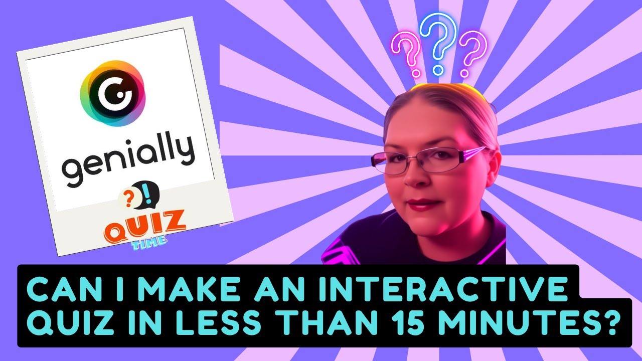 Create an Epic Quiz in Just 15 Minutes Using a FREE Genially Gamified Quiz Template!