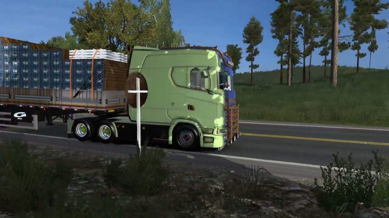 ETS 2 1.53      Scania S Longline -  Mapa Minas Gerais