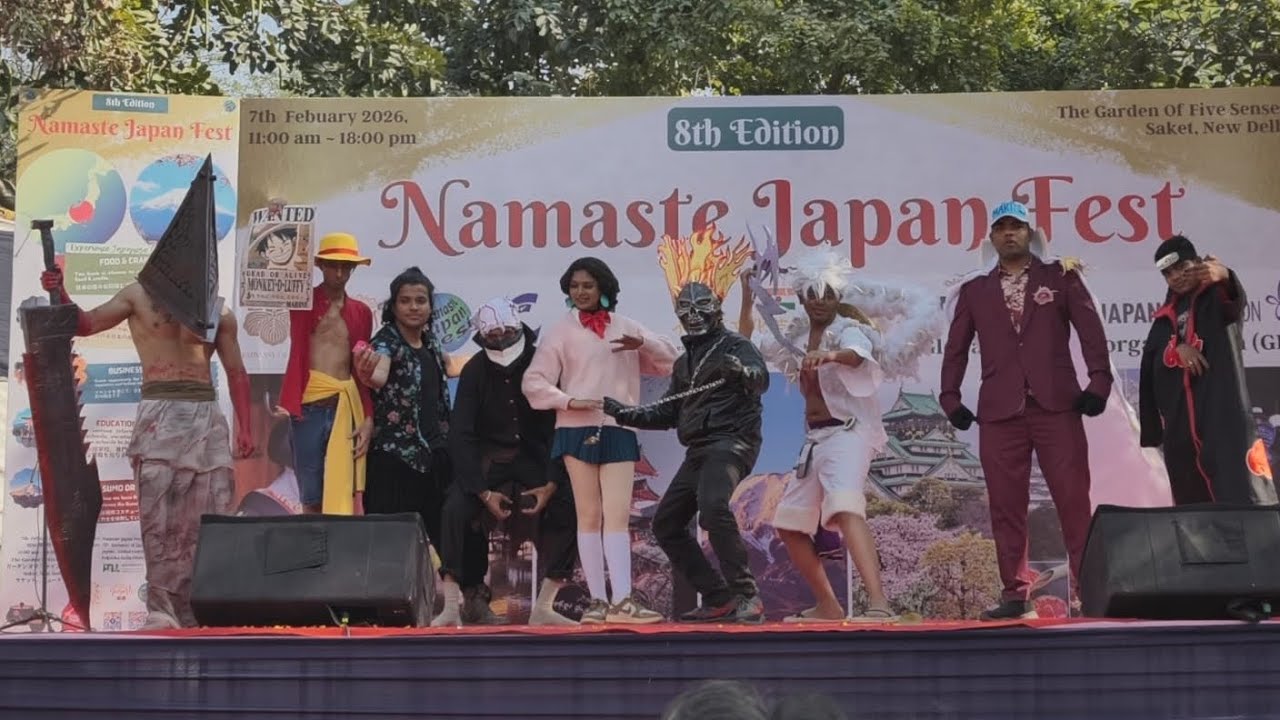 Namaste Japan first vlog#vloggerlife#animegameycosplay#vlogger#funny 