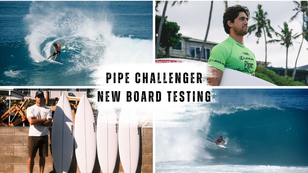MAGIC BOARD?! SURFING ROCKY'S & PIPE CHALLENGER CONTEST