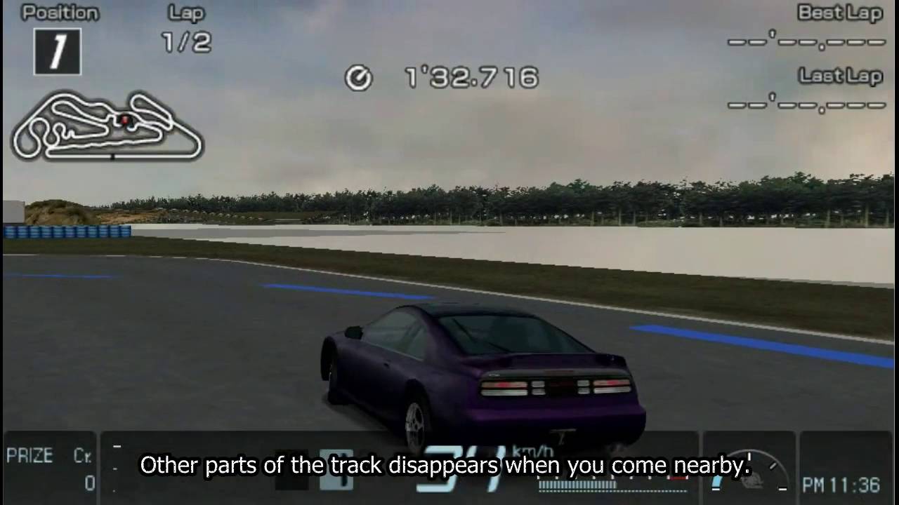 Gran Turismo PSP -  Hidden Tracks working only on emulator